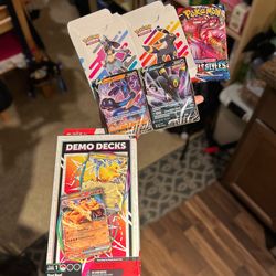 Pokemon TCG Demo Deck Pikachu EX and Charizard EX (AND MORE)