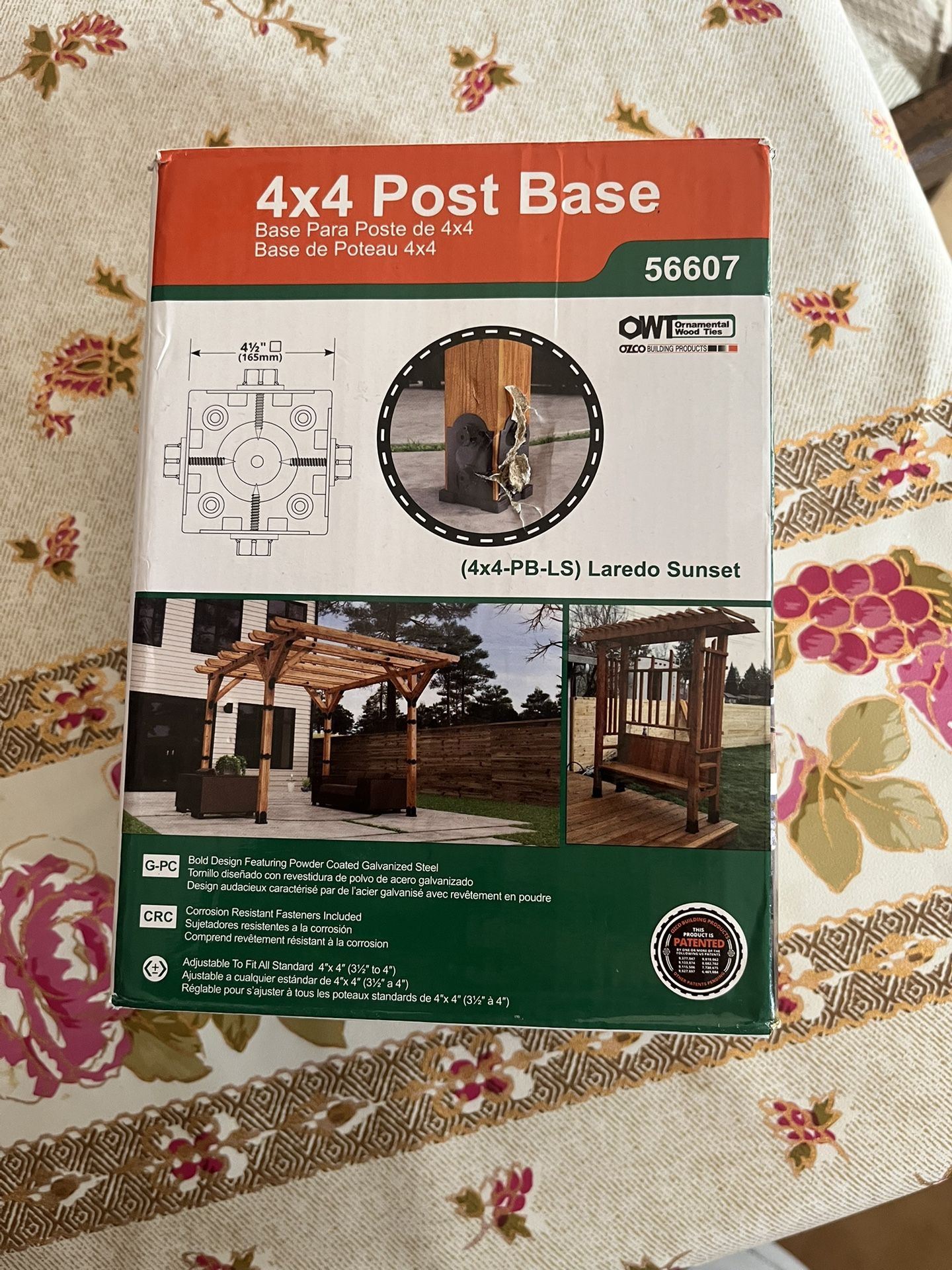 4x4 Post Base 