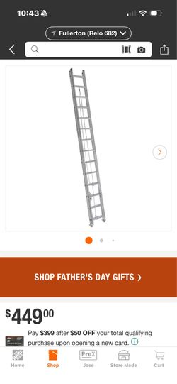 28’Extendable ladder
