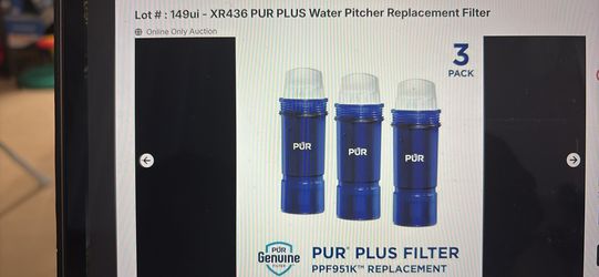 New PUR PLUS Water Pitcher Replacement Filter (XR436)