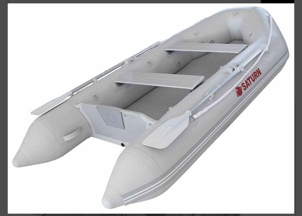 9.6 foot inflatable boat,motor, and battery!