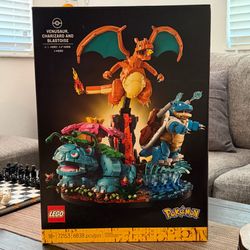Lego Pokémon Venusaur Charizard & Blastoise (72153) .. New / Sealed