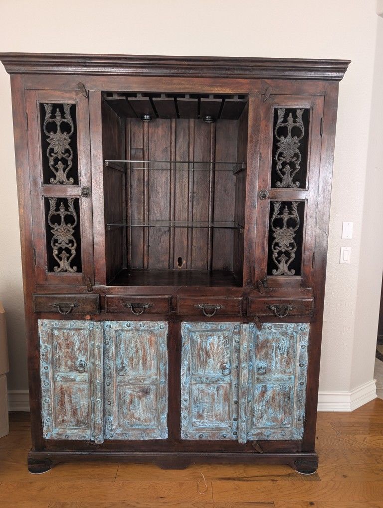 Rustic Armoire / Bar