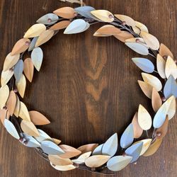 Metal Wreath Leaves