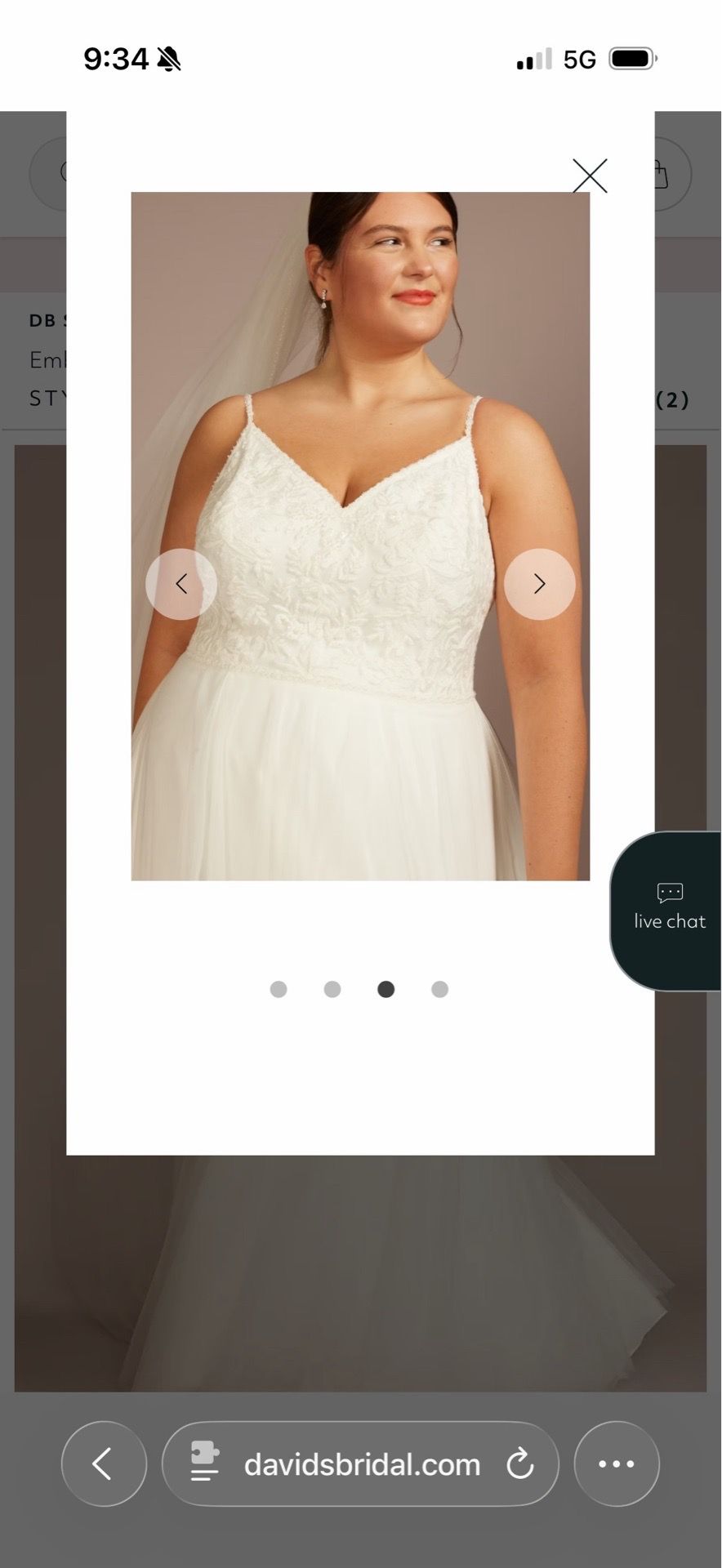 Wedding dress size 8 NEW
