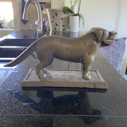 Antique Cast Iron Dog Nutcracker 