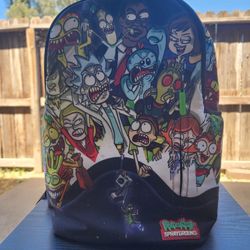 Spraygrounds Rick and Morty Backpack
