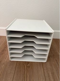 Craft paper stackable storage cube