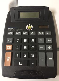 Handheld calculator