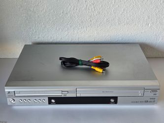 Zenith XBV443 DVD VHS VCR Combo Player With AV Cables