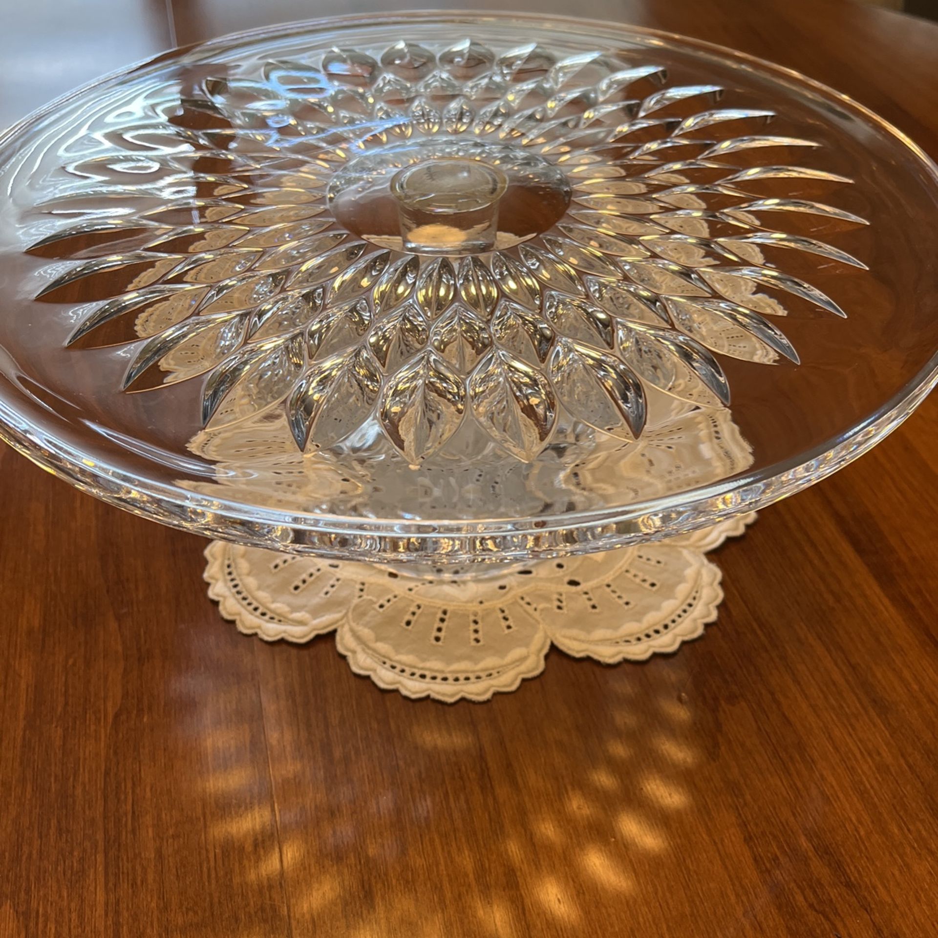 Crystal Cake Stand