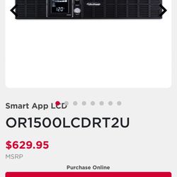 Cyberpower UPS Rack OR1500LCDRT2U