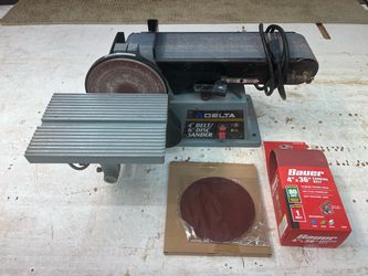 Delta 4" x 36” Belt Sander / 6" Disc Sander