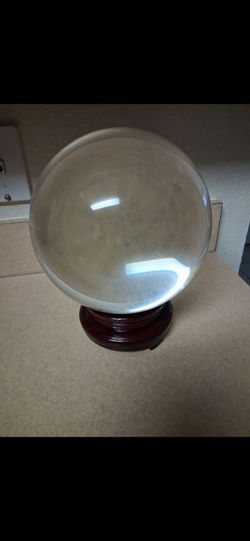 Large crystal ball