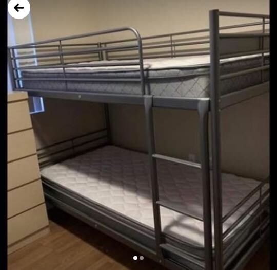 Bunk bed whit matres and deliver