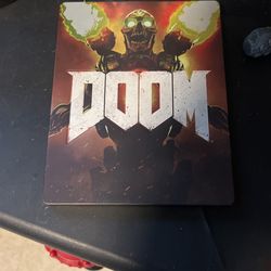 Metal Doom Case For PS4 With Game 