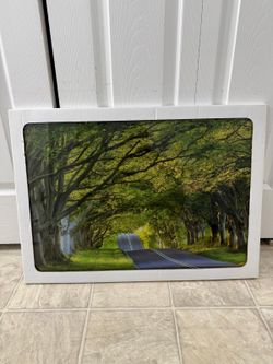 Beautiful brand new 20 by 28 inch tempered glass wall art. (MUST SELL TODAY)