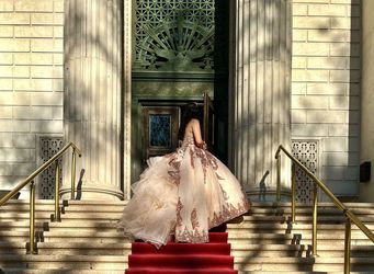 Rose Gold Quinceaera Dress for Sale in San Jose, CA - OfferUp
