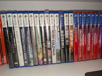 PS5 & PS4 GAMES SOME NEW SOME OPENED