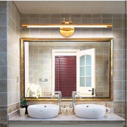MantoLite 24'' Picture Lights For Wall,Vanity Lights For Bathroom,Plug-In Or Hardwired,12W 3000K LED Dimmable Modern Bathroom Lighting Fixtures Over M