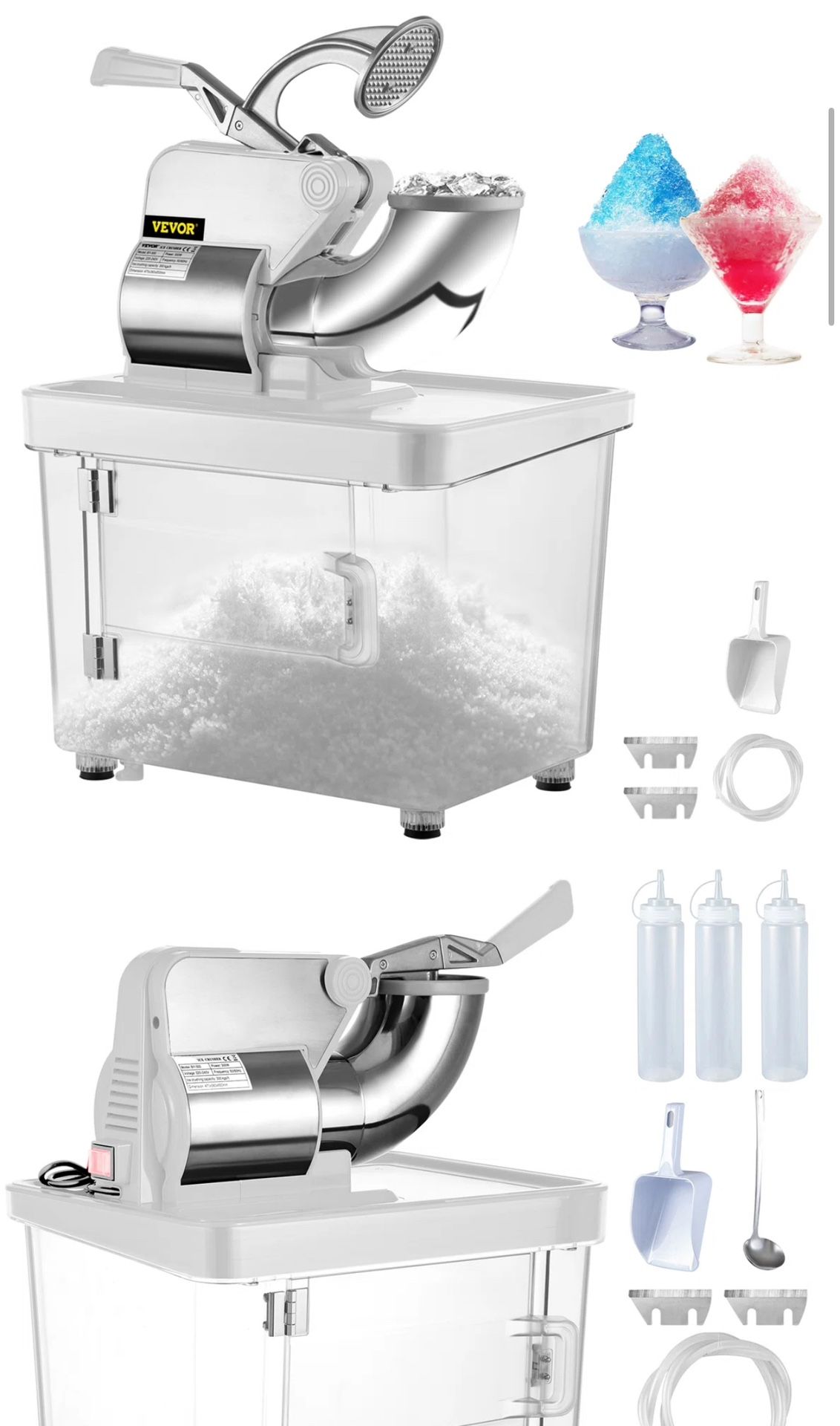 Vevor countertop Snow-Cone machine