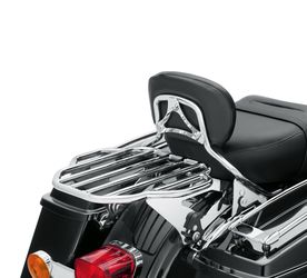 Harley Davidson Passenger Backrest, Luggage Rack (2 Up) and 4 point Docking Hardware Kit. (Harley Davidson OEM)