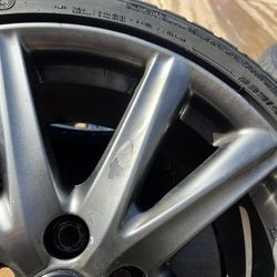 2 Sets Of Lexus Or 5x114.3 Wheels 