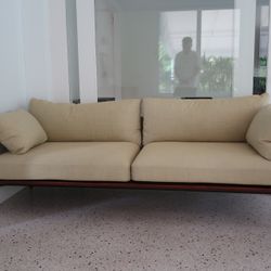 danish design crawford sofa couch loveseat stellar works frame