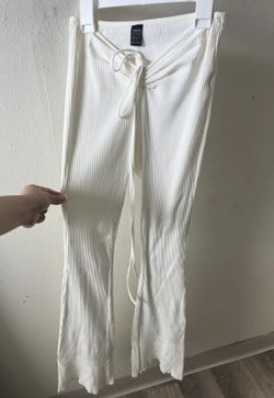 NEW White flare pants (size xsmall) $5