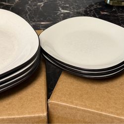 4 Large Glass Plates, 3 Small Plates and 3 Bowls.  Make Offer. Used but still good.