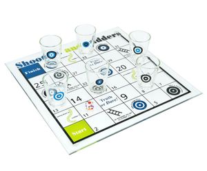 Shooters and ladders glass set