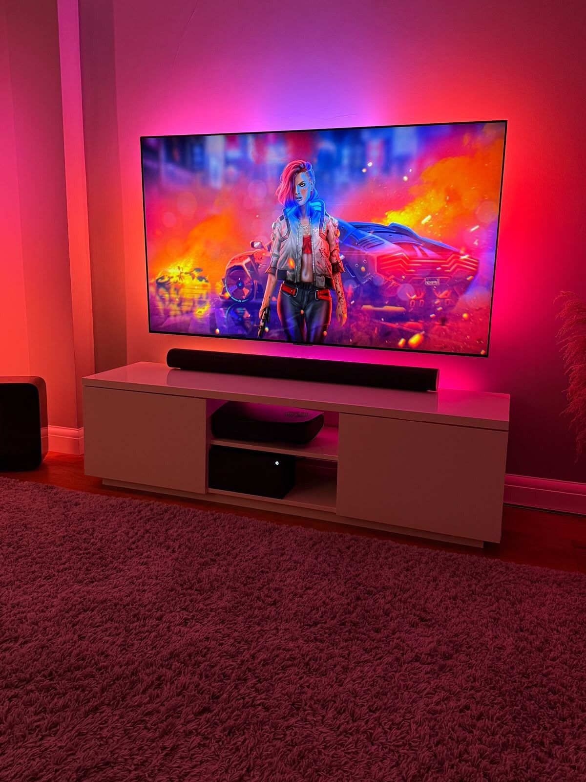 TV STAND BLANCO