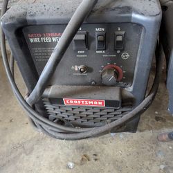 Craftsman 135m Welder And Bottle 