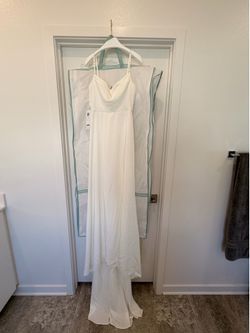 Brand New Azazie Shiv Wedding Dress – Diamond White – Never Worn