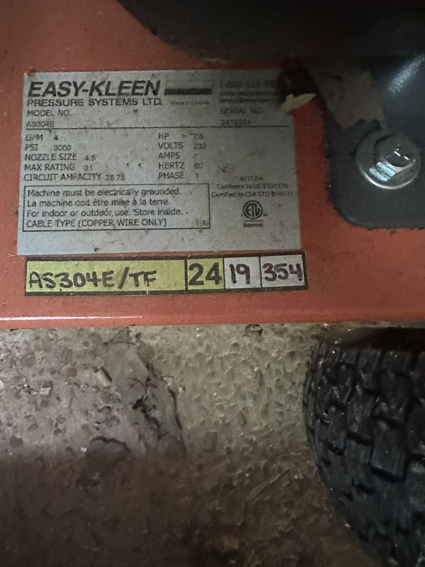 Landa Electric Pressure Washer