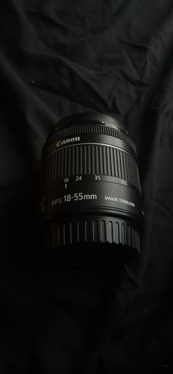 Canon EFS 18-55mm Image Stabilizer Lens