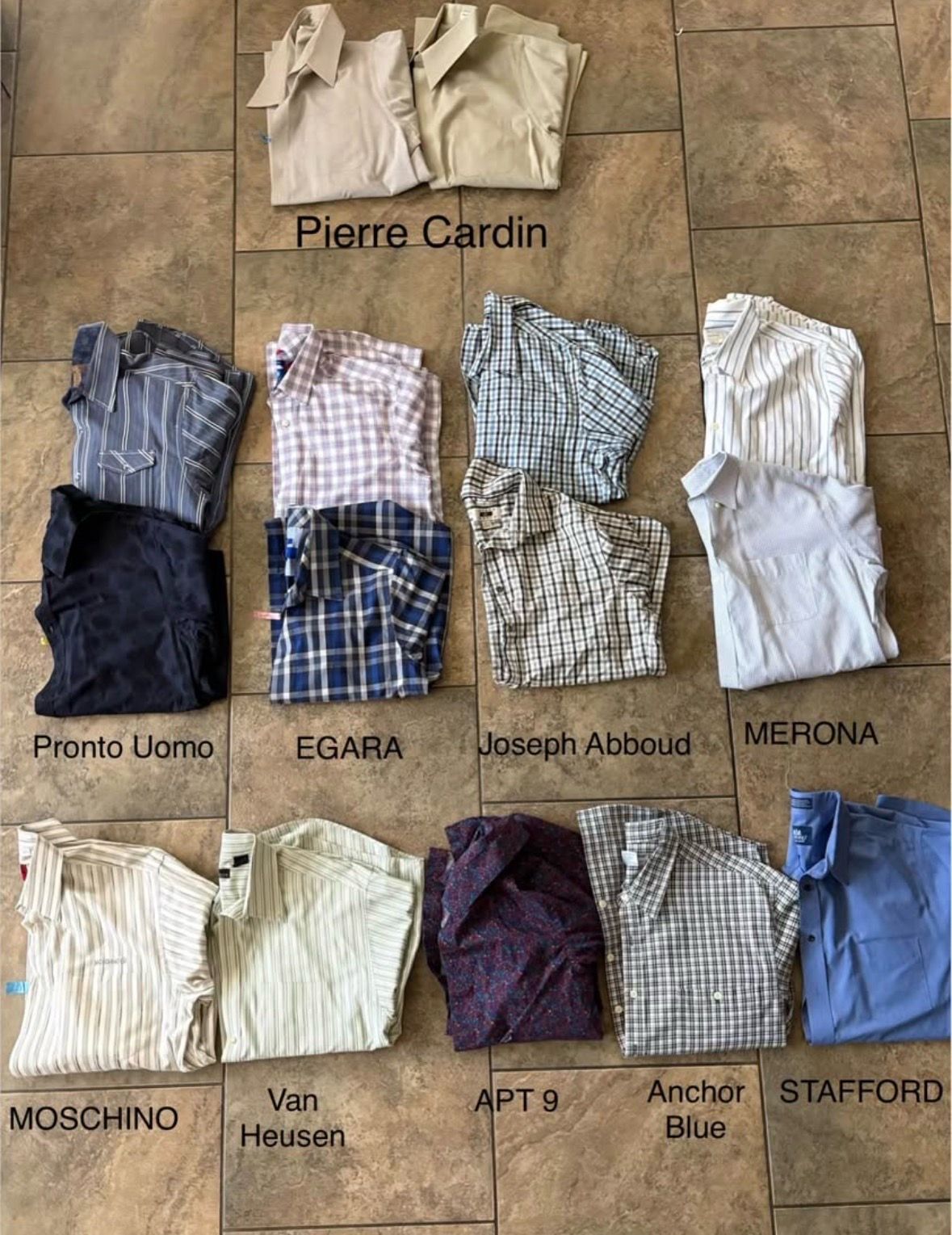 Men’s long sleeve button up size large