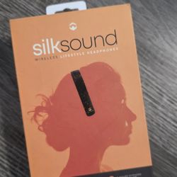 SilkSound Foldable Headphones/Adjustable On-Ear Wireless Bluetooth Handsfree Headset