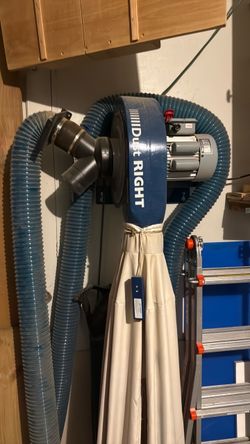 Rocker dust right dust collection system