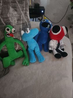 Raimbow friends plushies