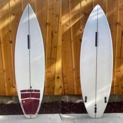 6’2 Haydenshapes Cohort I FCS 2 Surfboard Thruster Shortboard Squash Tail 35.2L