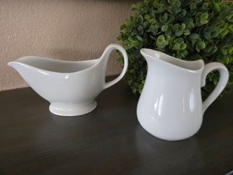 Gravy and Creamer Dishes