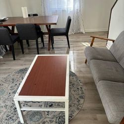 Gray sofa, lightweight