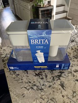 brand new brita filter! 18 cup and comes with a filter!