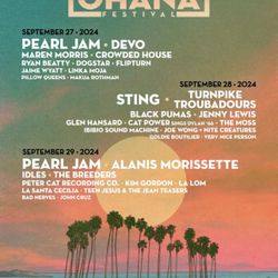 🌊 2 VIP OHANA FEST TICKETS  9/29/24🌊 $600 Each