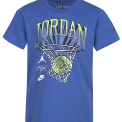 JORDAN LITTE BOY'S HOOP GRAPHIC T-SHIRT Size available