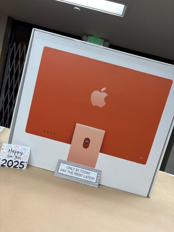Apple IMac 24 Inch 2021 M1 Desktop - Only $1 Today Pay The Rest Later!
