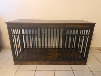 Wooden Dog Crate