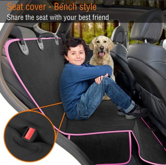 Pet Dog Seat Cover for Truck Suv Car Back Seat Protector Hammock Mat Waterproof