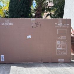 50” Samsung smart 4k the frame tv 